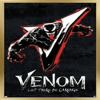 Marvel Venom: Da će masakr - V Grafički zidni plakat, 14.725 22.375
