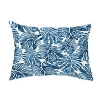 Jednostavno Daisy, 14 20 Palm ostavlja plave cvjetne ukrasni vanjski jastuk