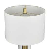 Stolna svjetiljka od 26 inča visoka 1 Svjetiljka - prozirna