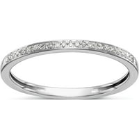 14k dijamantni zaručnički prsten od bijelog zlata izrađen u Indiji od 92389 do 014 do