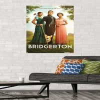 Netflee Bridgerton: sezona-Trio zidni poster na jednom listu, 22.375 34
