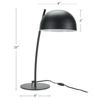 Stolna svjetiljka 21 Crna Željezna lučna LED stolna svjetiljka, moderna, tradicionalna, osnovna, svjetiljka za