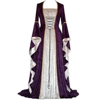 Ženske haljine Ležerne haljine za žene Vintage keltska haljina do poda u renesansnom gotičkom stilu