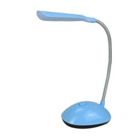 Stolna svjetiljka za zaštitu očiju, plastična, na baterije, s fleksibilnim okretanjem za nekoliko stupnjeva, stolna