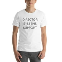 Redatelji sustavi podržavaju majicu majice s kratkim rukavima pamučne majice prema nedefiniranim darovima