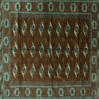 Tradicionalni perzijski tepisi u tirkizno plavoj boji za prostore koji se mogu prati u perilici od 6 četvornih