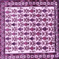 Tradicionalni tepisi u perzijskoj ljubičastoj boji, kvadrat 3'