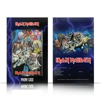 Dizajn glavnih slučajeva službeno je licencirao Iron Maiden Tours Live After Death Soft Gel kompatibilan sa Samsung