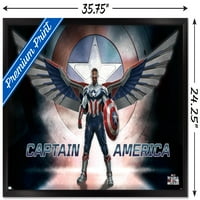 Marvel Falcon i Zimski vojnik - zidni plakat s krilima sokola, 22.375 34