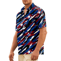 Košulja kratkih rukava Havajski stil stilska grafička majica za prozračnu umjetnost za odrasle za dar za muž