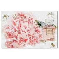 Wynwood Studio cvjetni i botanički zidni umjetnički platno ispisuje cvjetovi i parfemi cvjetni, ružičasti, zeleni